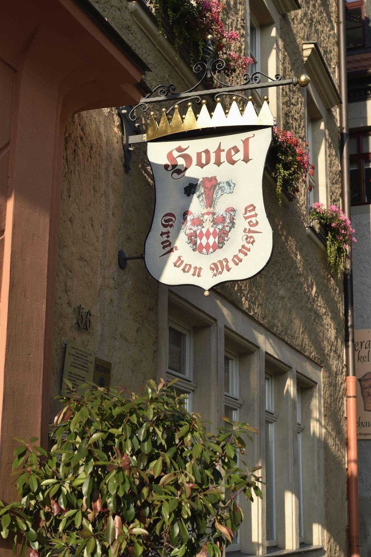 Hotel Graf Von Mansfeld Eisleben Exterior foto